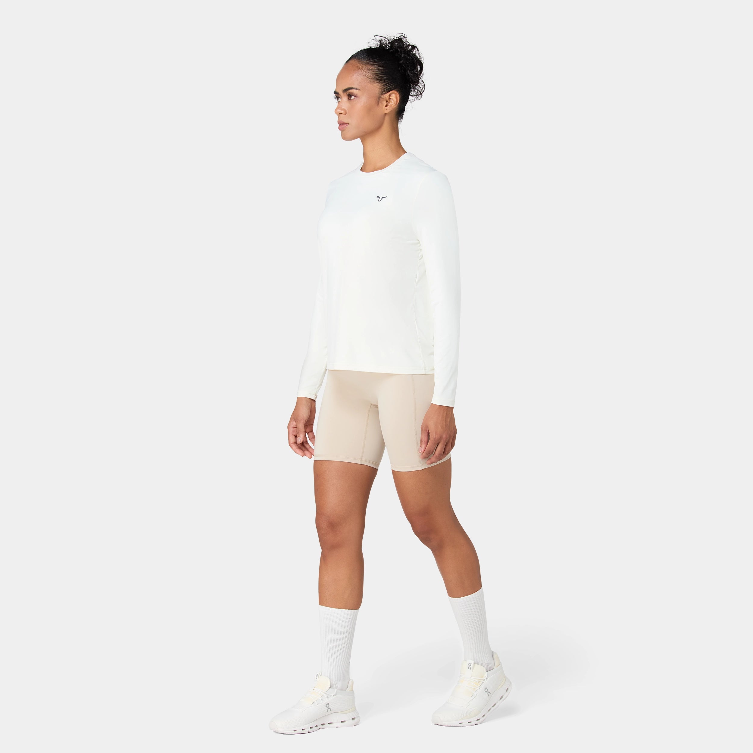 Ultralight Long Sleeves T-shirt - Pearl White