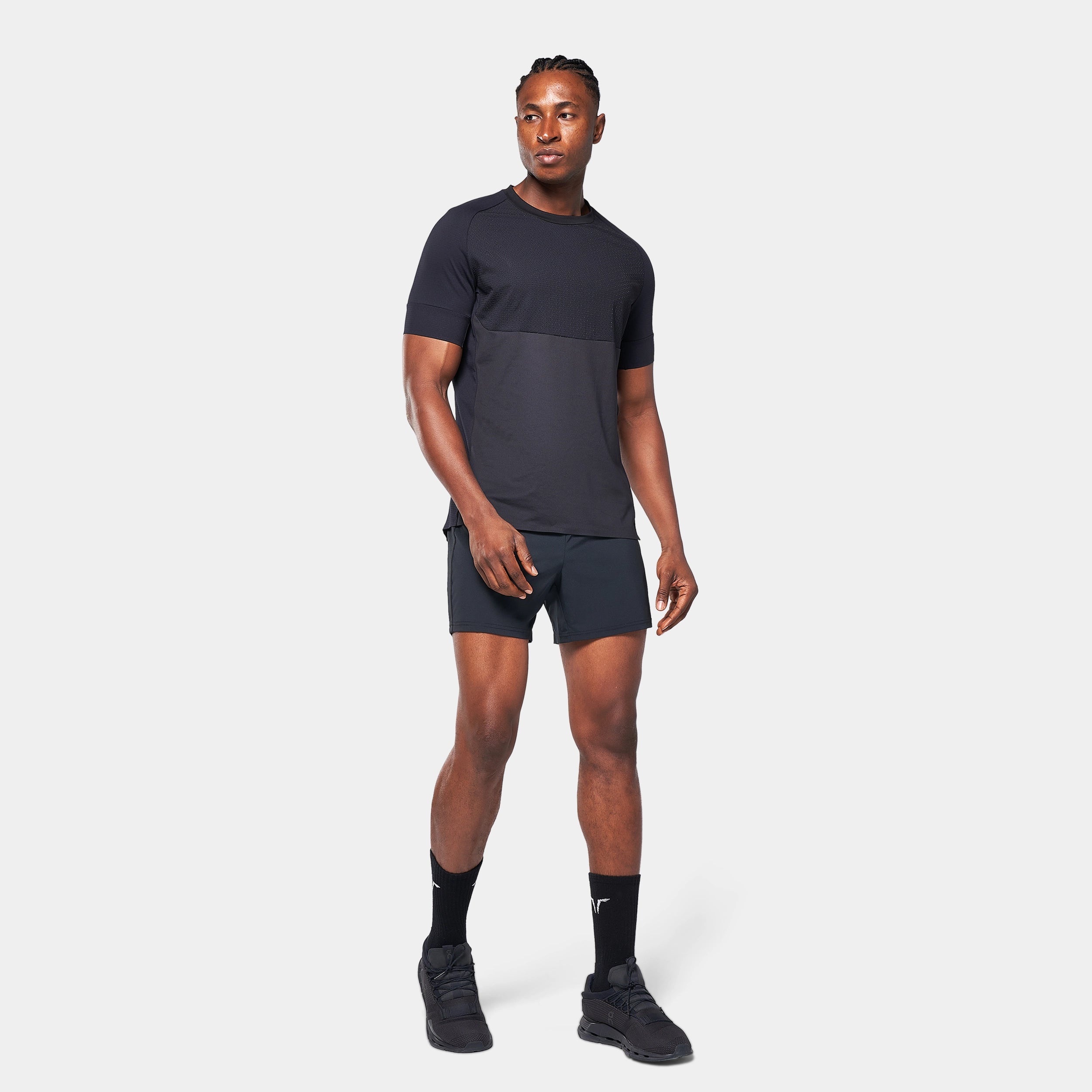 LAB360° ACTDRY® Anti-slip Power T-shirt - Black