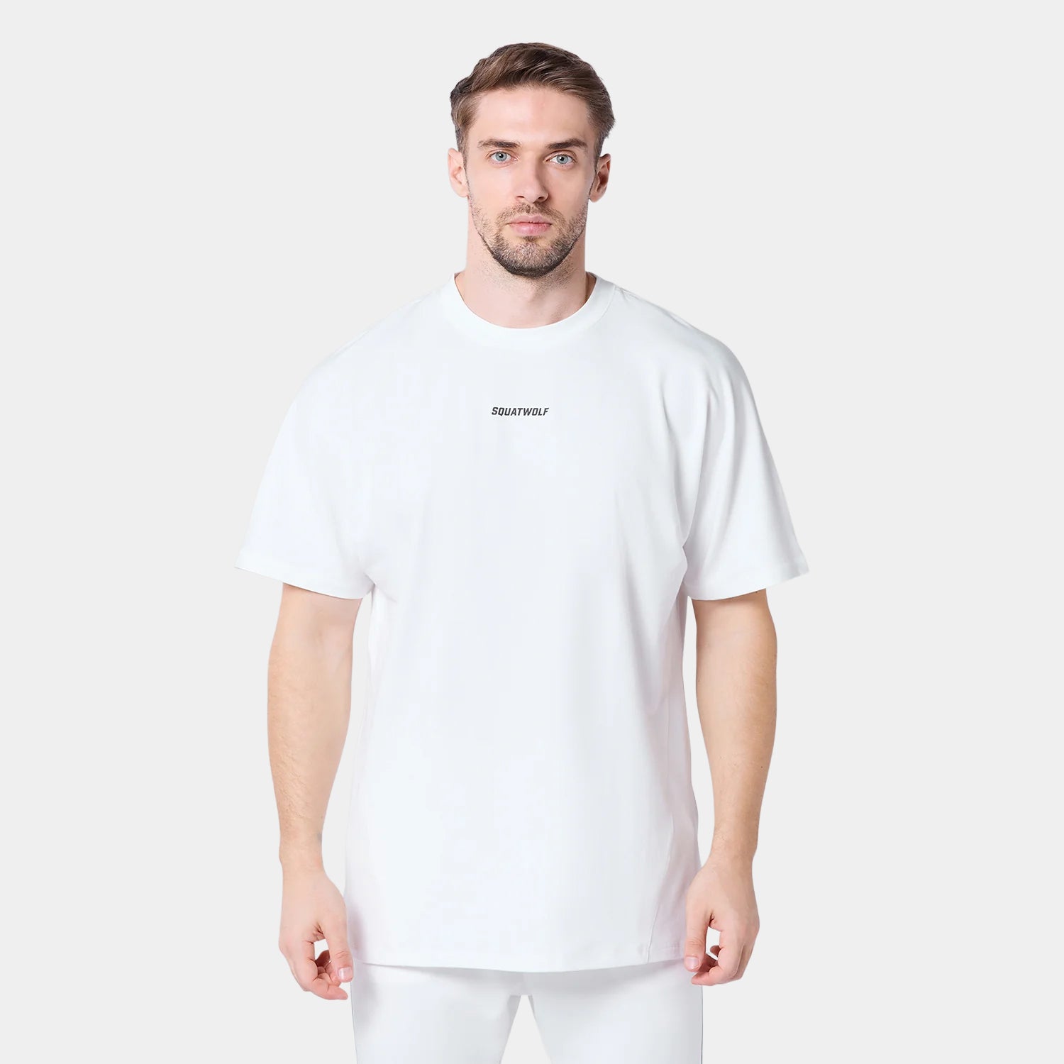 Oversized Pump Cover T-shirt - Pearl White