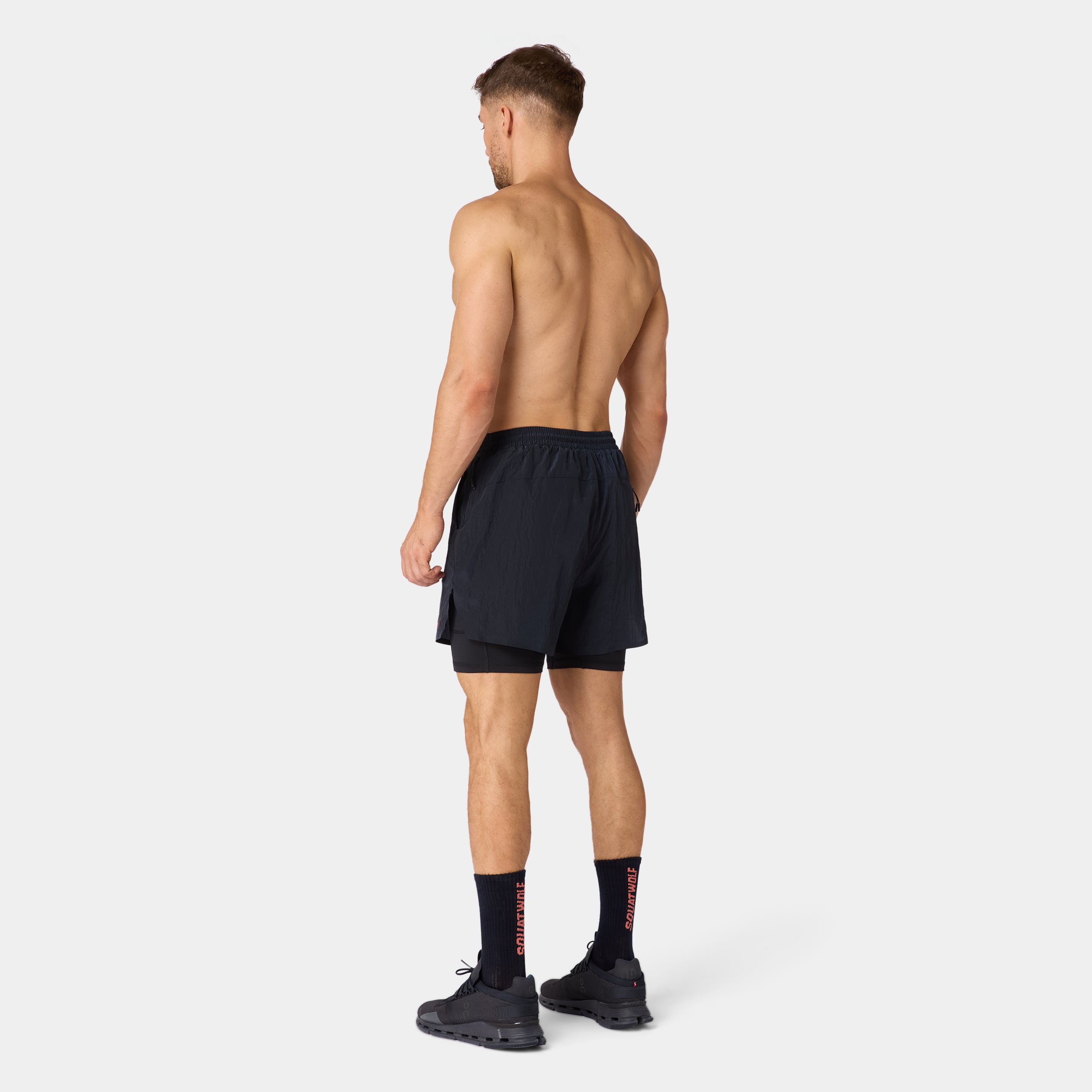 ACTDRY® Pro 2-In-1 7" Shorts - Black