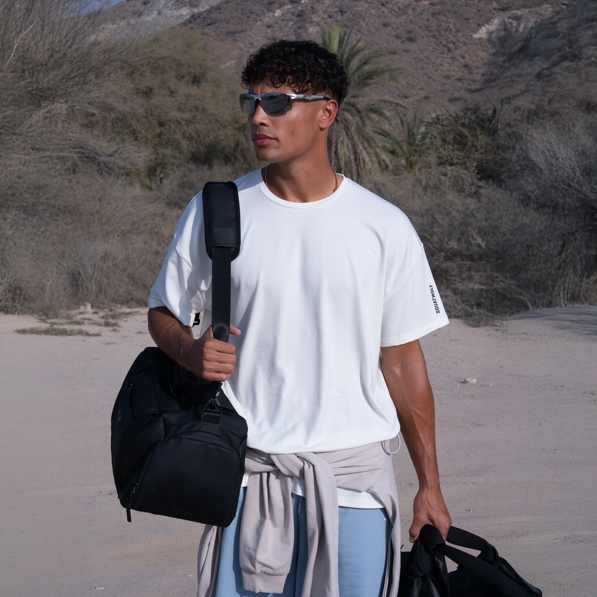 Foundation Oversized T-shirt - Pearl White