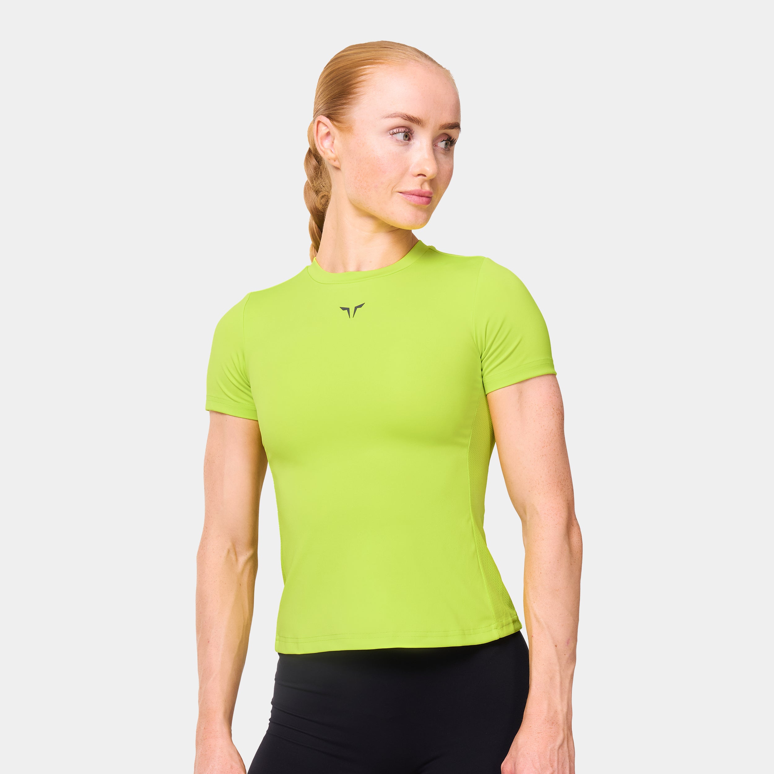 Athletic Fit T-shirt - Fluo Yellow