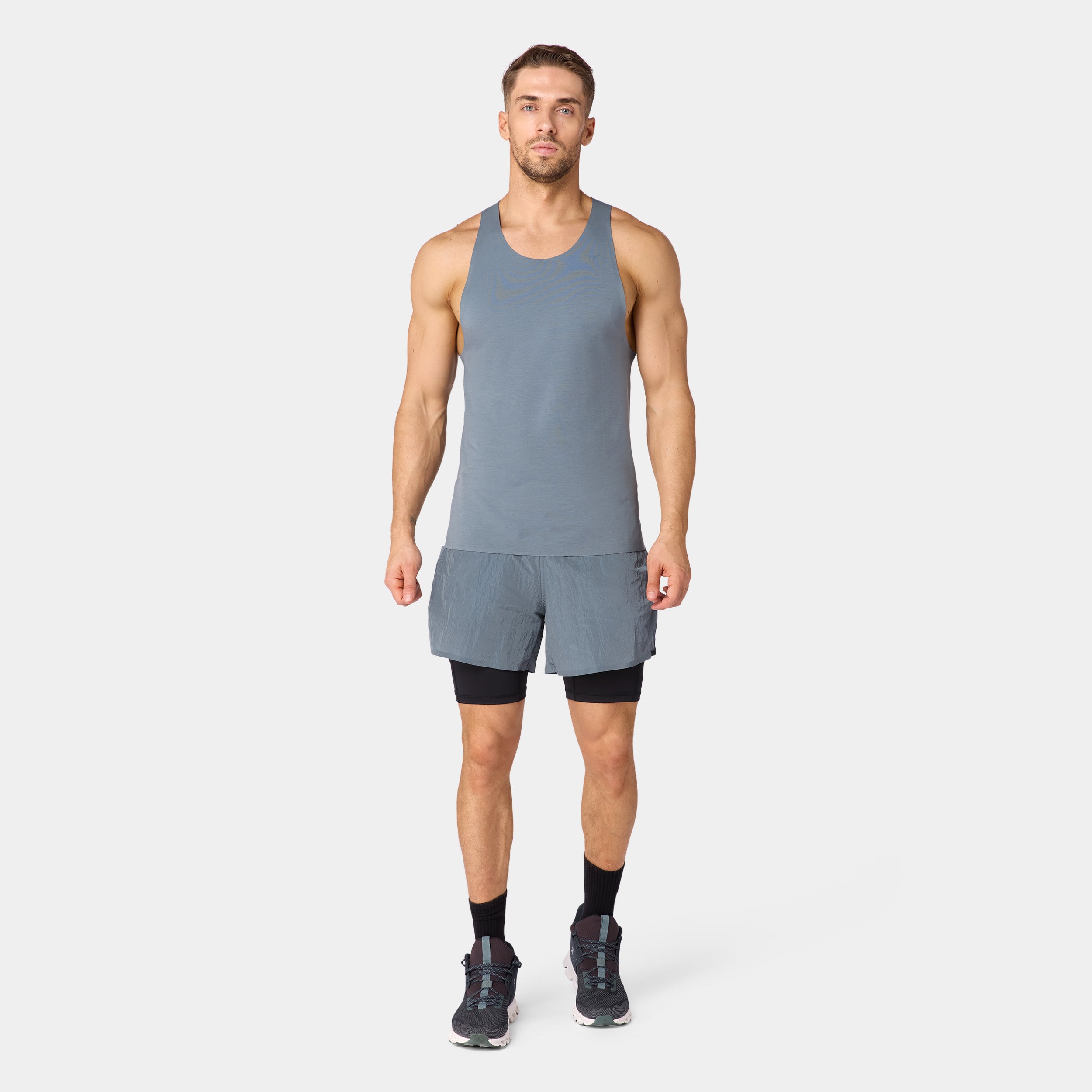 Pima Cotton ACTDRY® Pro Tank - Stormy Weather