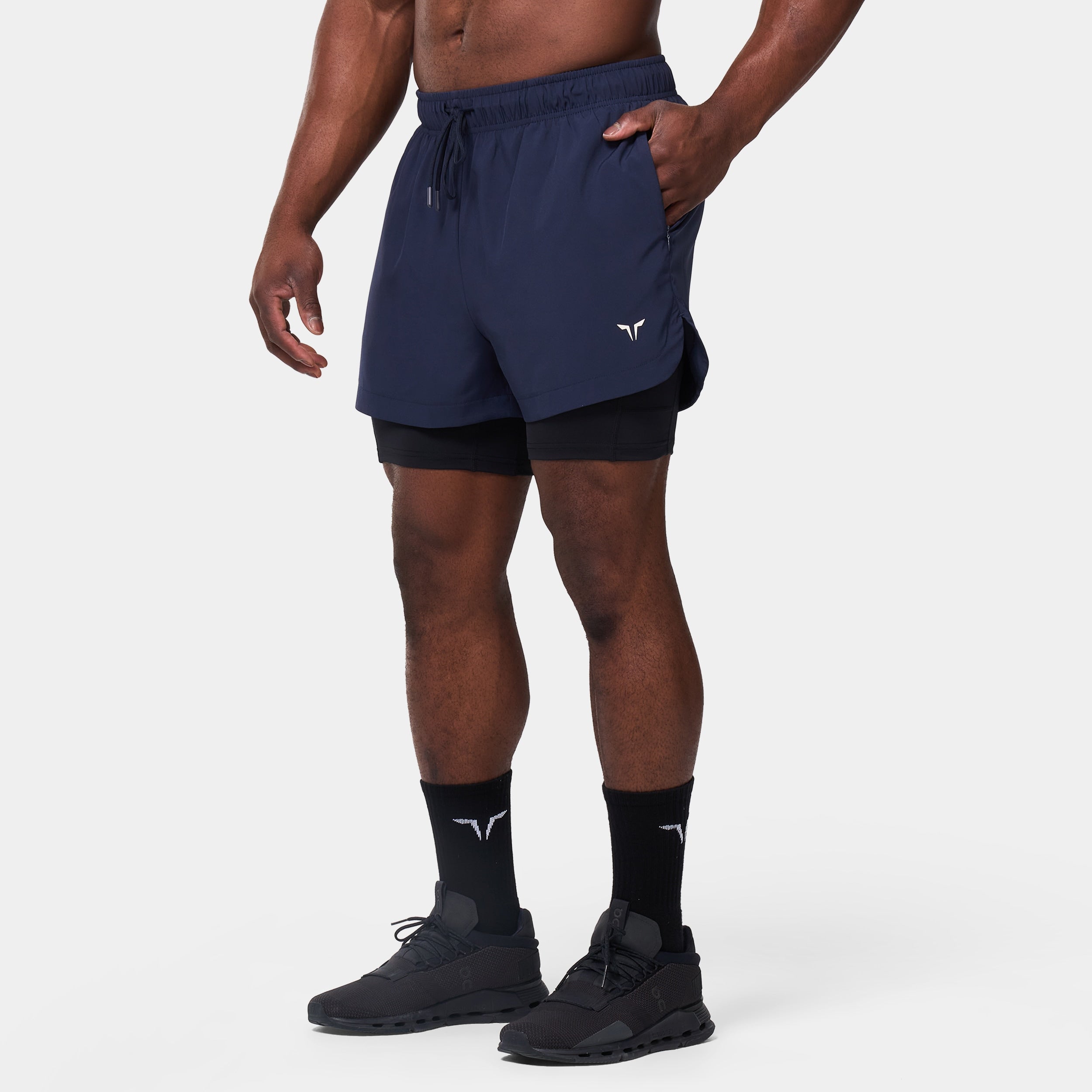 Limitless 2-In-1 5" Shorts - Navy