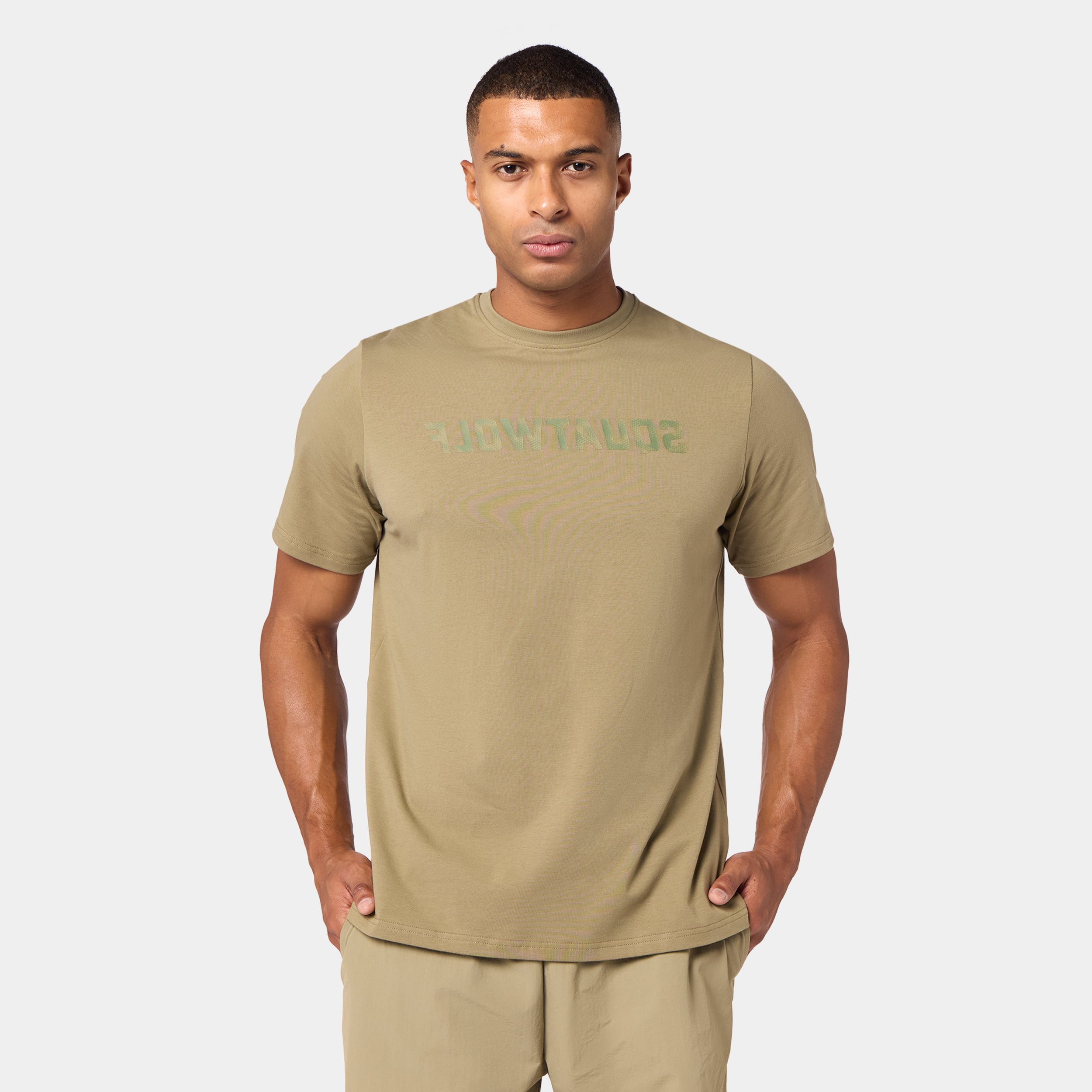 Wordmark Regular T-shirt - Covert Green
