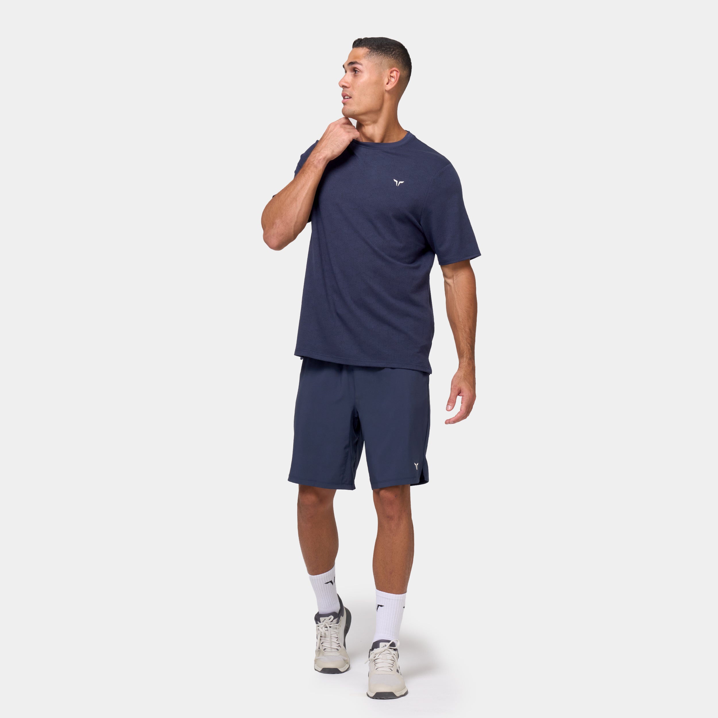 Essential Active T-shirt - Navy Print