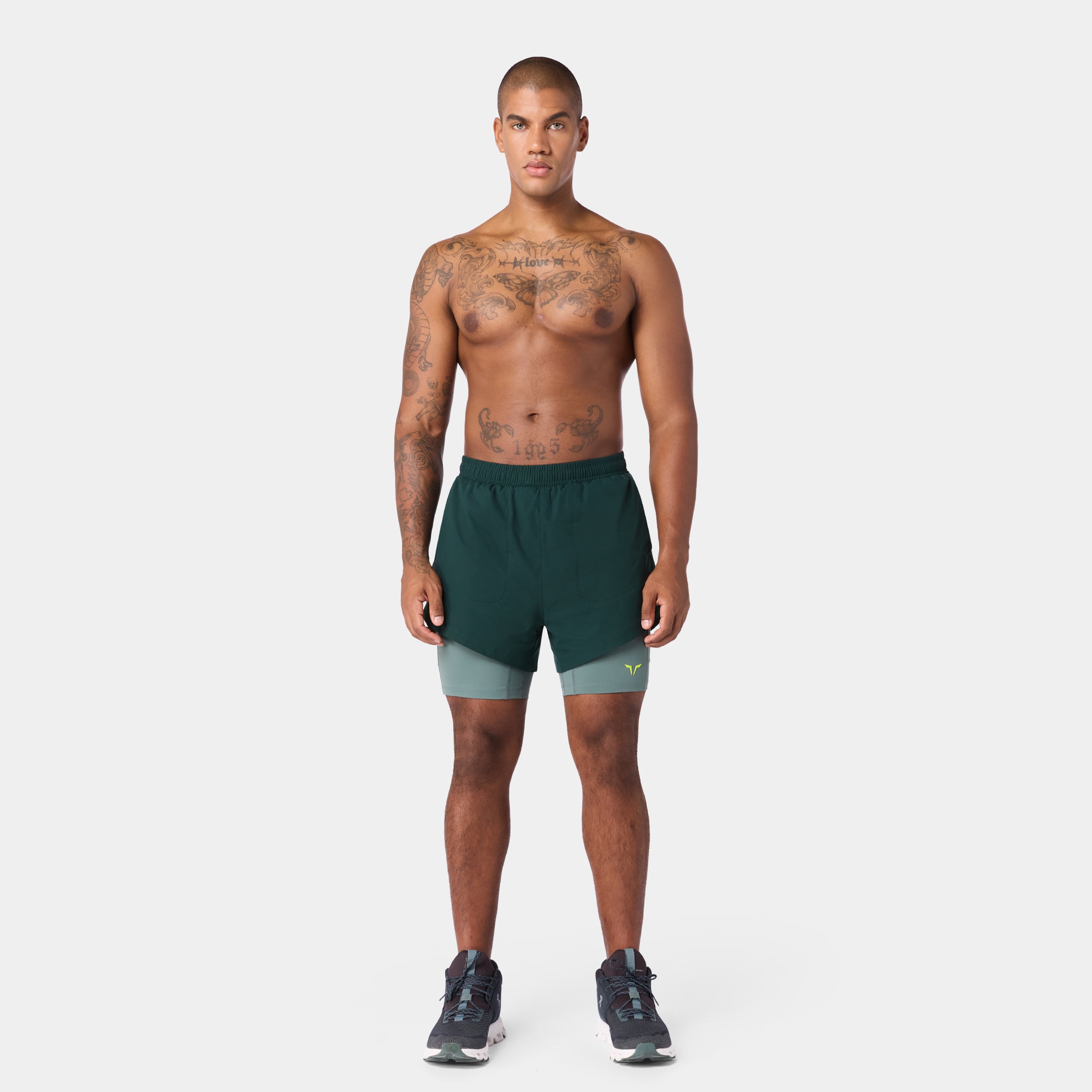 Neotech Neotech Performance 2-In-1 5" Shorts - Scarab