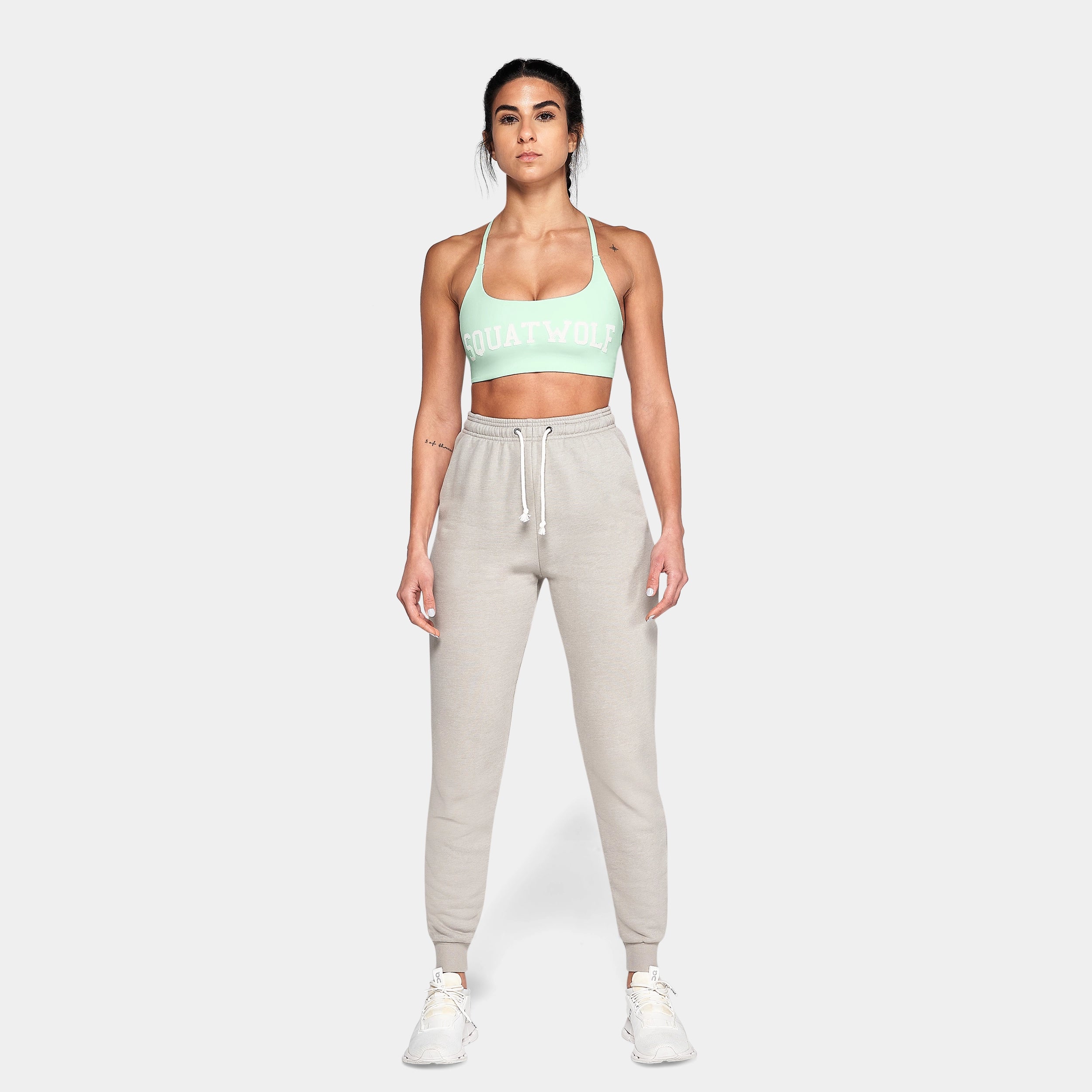 Varsity Joggers - Paloma Grey Marl