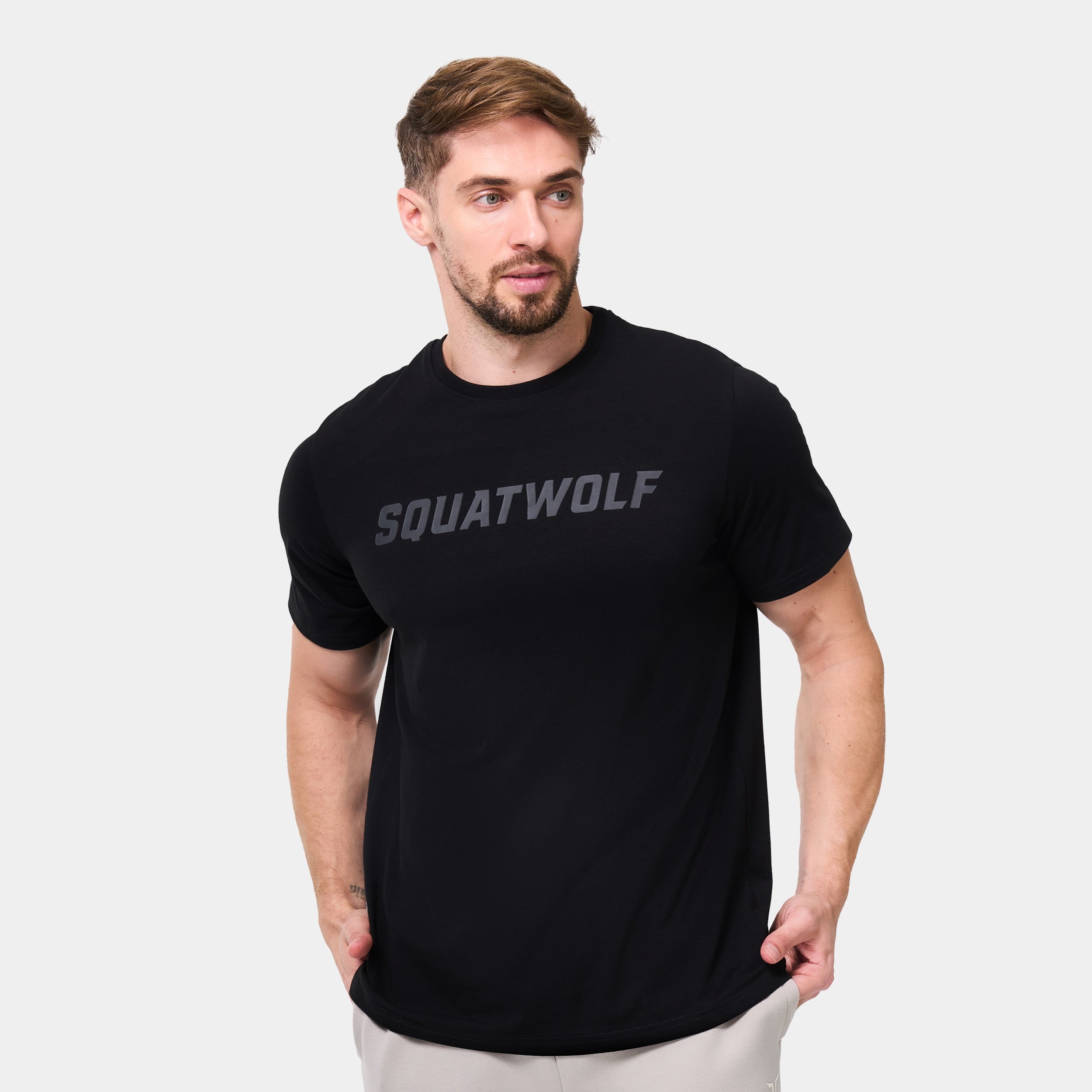 Wordmark Regular T-shirt - Black