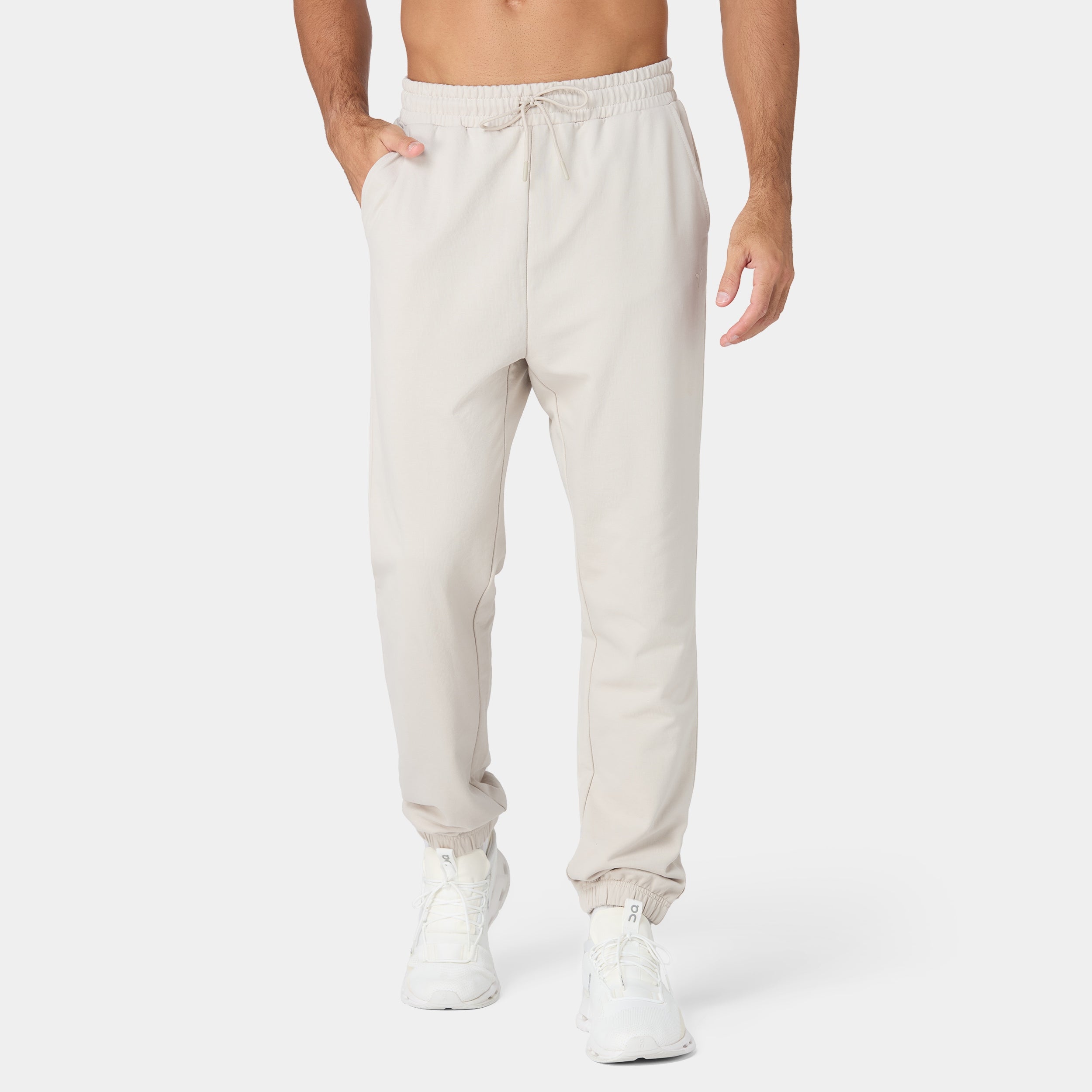 Regular Fit Sweat Joggers -  Silver Lining